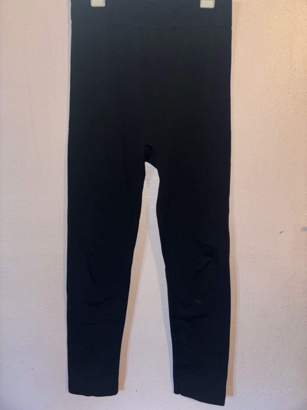 Woman’s Thick Black Leggings Size XL